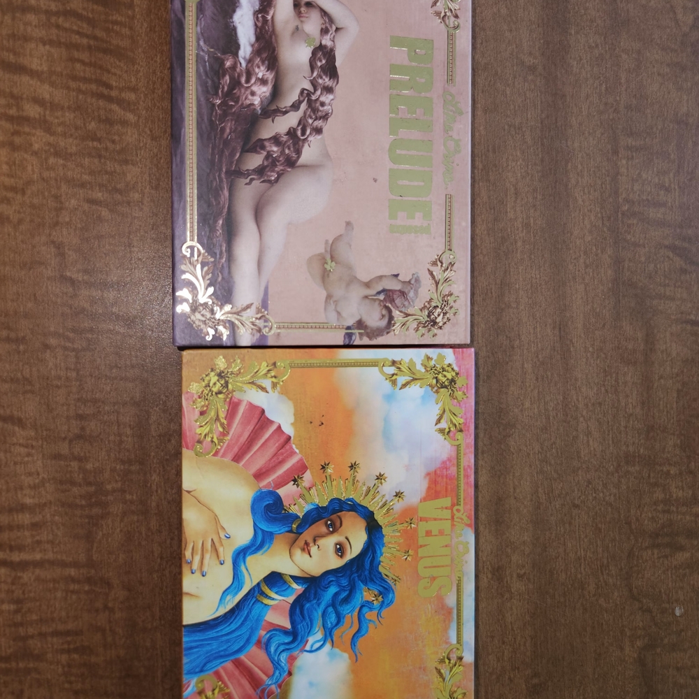 Lime Crime Prelude and Venus Eyeshadow Palettes